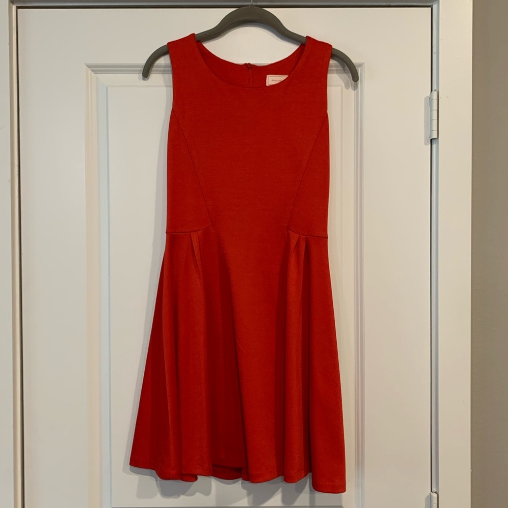 Sleeveless Red Dress